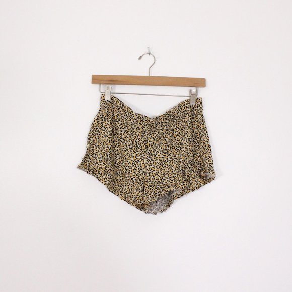 *Pajamagram Leopard Print Shorts - Picture 1 of 3